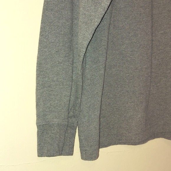 GEORGE Men's Long Sleeve Tee Gray Size LG - Picture 2 of 9